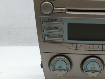 2009 Toyota Camry Radio AM FM Cd Player Receiver Replacement P/N:86120-06181 86120-06182 Fits Fits 2011 2012 OEM Used Auto Parts