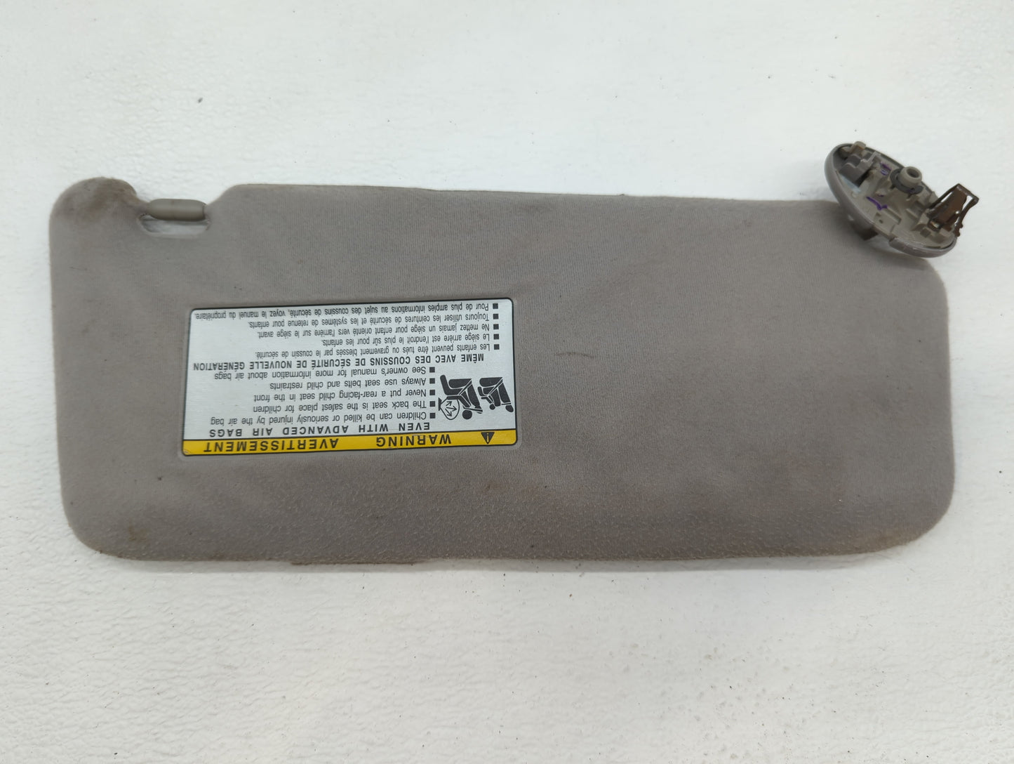 2007-2011 Toyota Camry Sun Visor Shade Replacement Passenger Right Mirror Fits Fits 2007 2008 2009 2010 2011 OEM Used Auto P