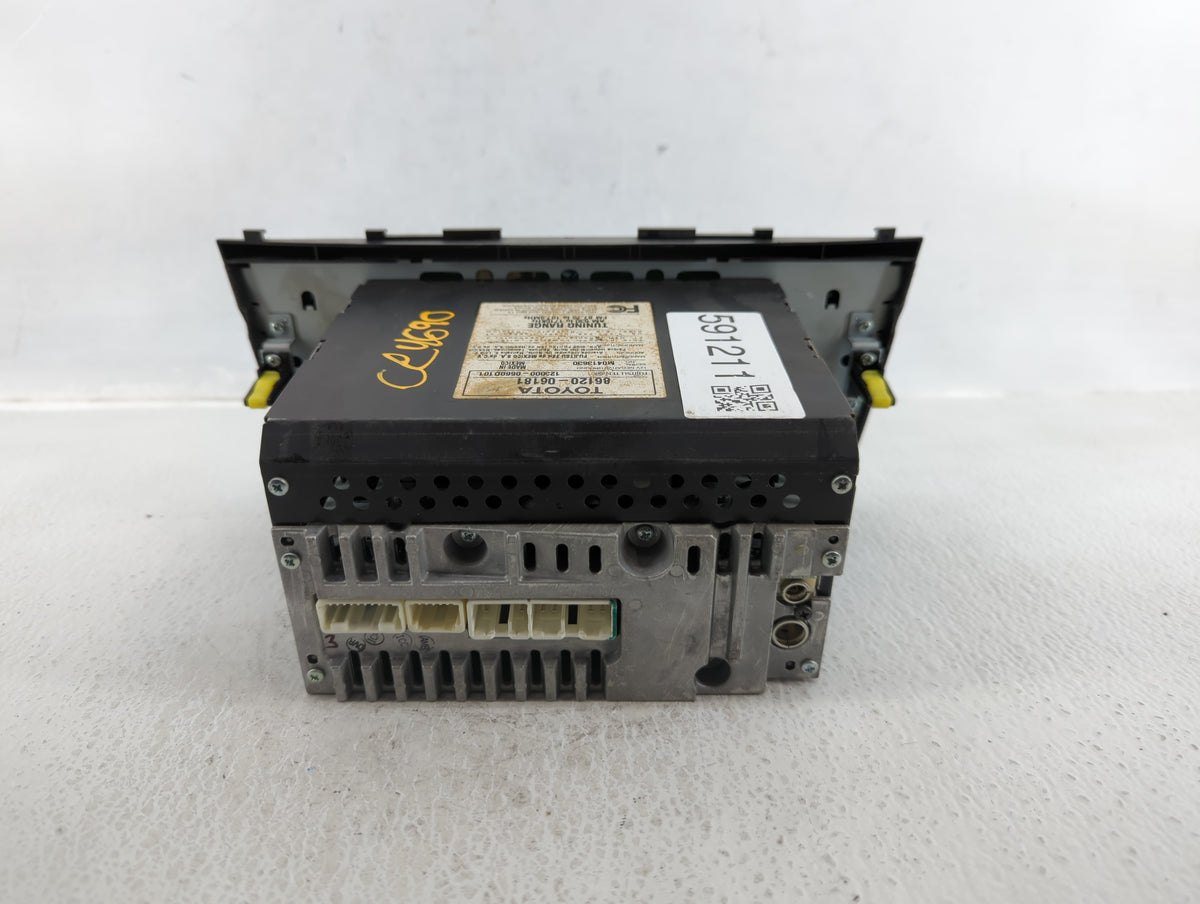 2007-2009 Toyota Camry Radio AM FM Cd Player Receiver Replacement P/N:86120-06181 Fits Fits 2007 2008 2009 OEM Used Auto Par