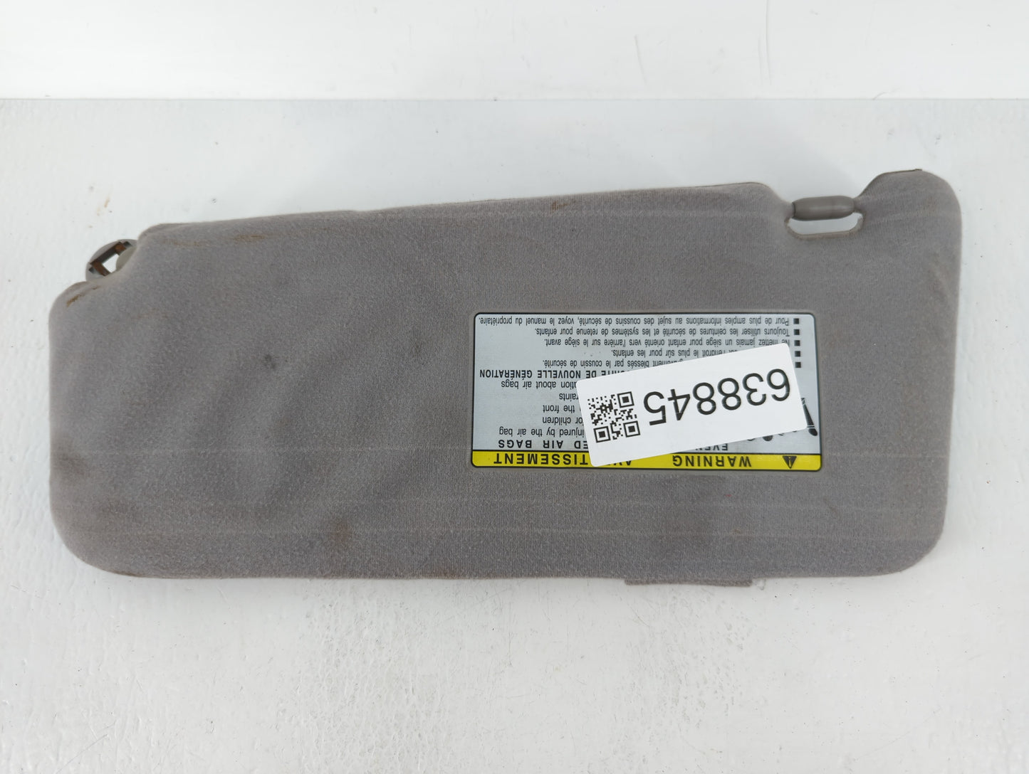 2007-2011 Toyota Camry Sun Visor Shade Replacement Passenger Right Mirror Fits Fits 2007 2008 2009 2010 2011 OEM Used Auto P