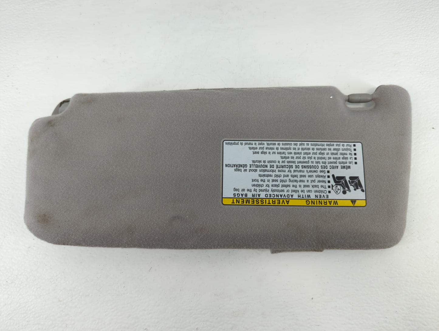 2007-2011 Toyota Camry Sun Visor Shade Replacement Passenger Right Mirror Fits Fits 2007 2008 2009 2010 2011 OEM Used Auto P