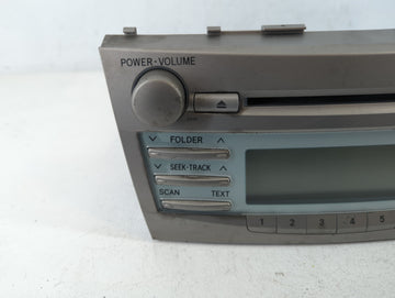 2007-2009 Toyota Camry Radio AM FM Cd Player Receiver Replacement P/N:86120-06181 Fits Fits 2007 2008 2009 OEM Used Auto Parts