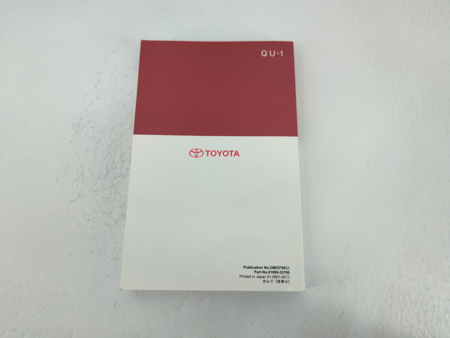 2009 Toyota Camry Owners Manual Book Guide P/N:01999-33780 OEM Used Auto Parts - Oemusedautoparts1.com
