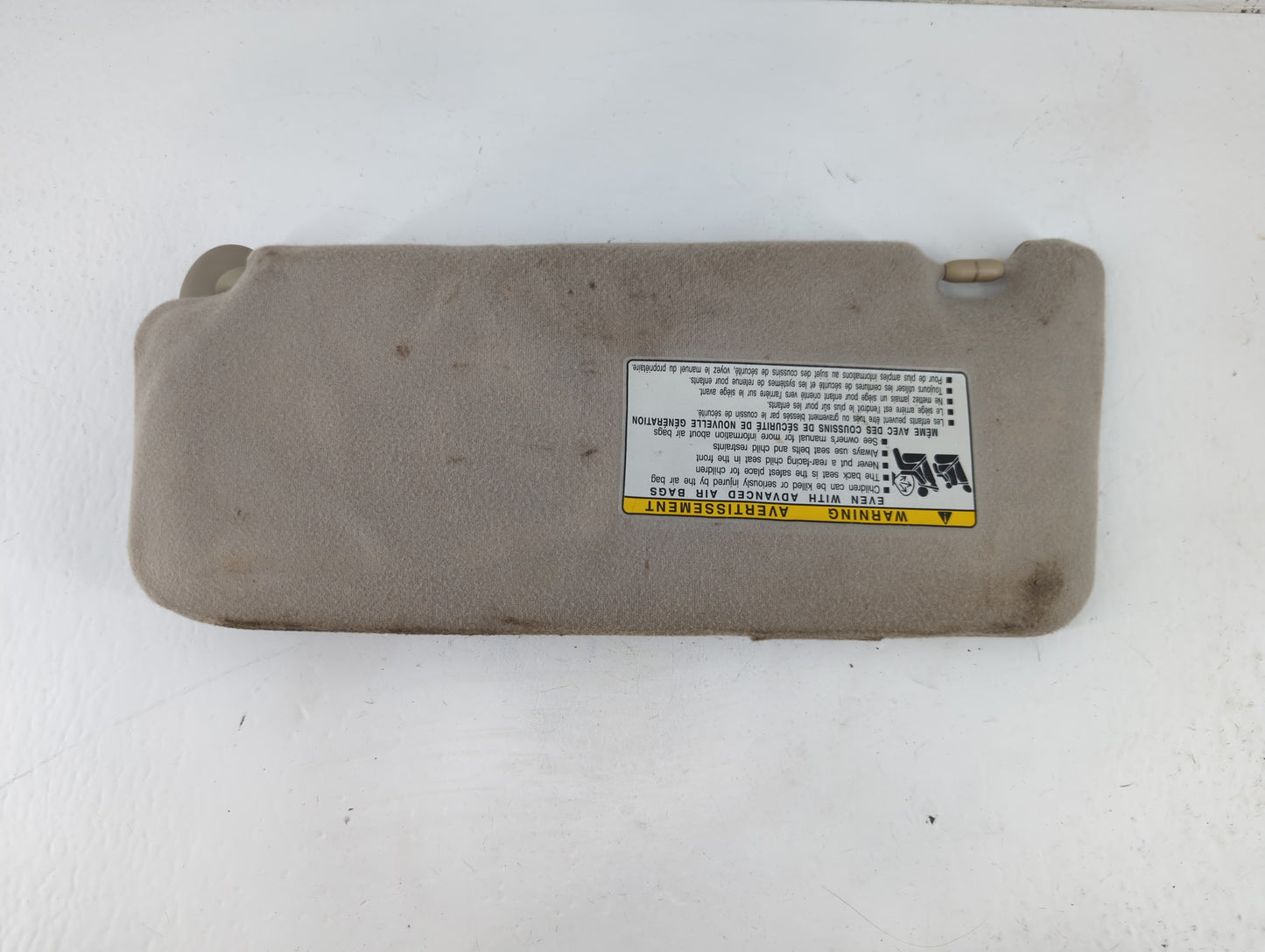 2007-2011 Toyota Camry Sun Visor Shade Replacement Driver Left Mirror Fits Fits 2007 2008 2009 2010 2011 OEM Used Auto Parts