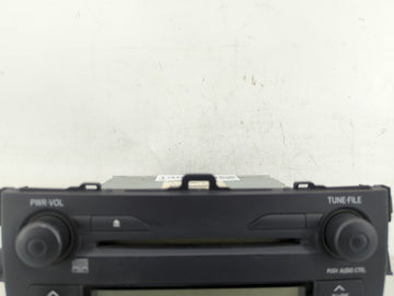 2009 Toyota Corolla Radio AM FM Cd Player Receiver Replacement P/N:86120-02750 Fits OEM Used Auto Parts