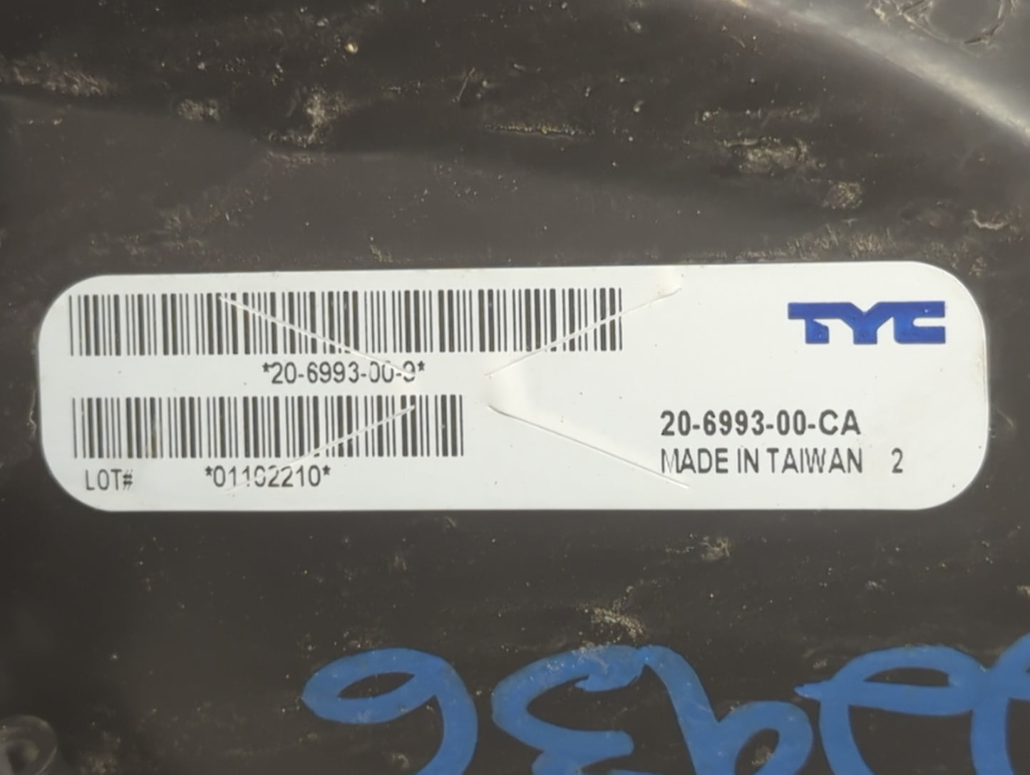 2009-2010 Toyota Corolla Passenger Right Oem Head Light Headlight Lamp - Oemusedautoparts1.com
