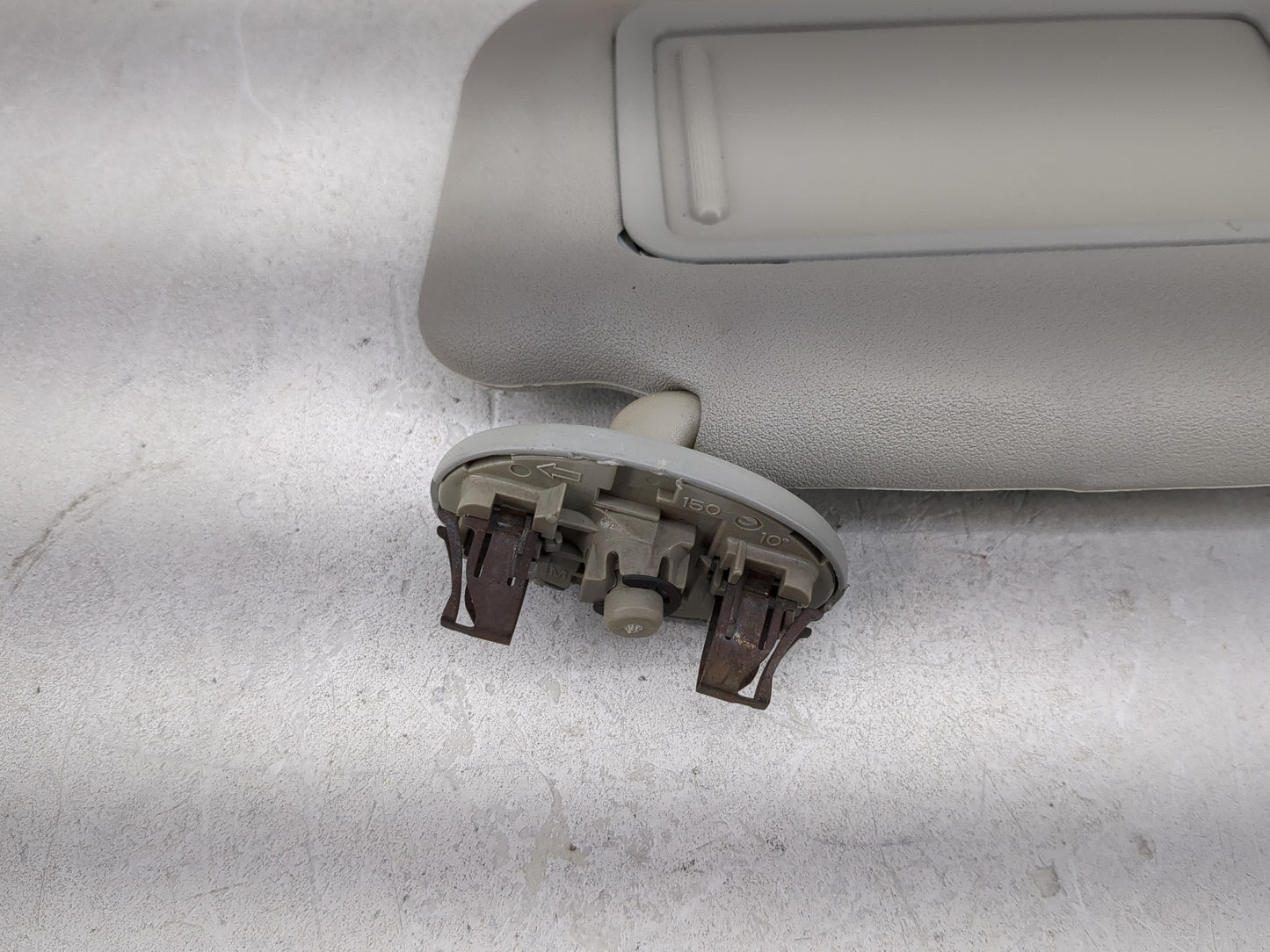 2009-2013 Toyota Corolla Sun Visor Shade Replacement Passenger Right Mirror Fits Fits 2009 2010 2011 2012 2013 OEM Used Auto