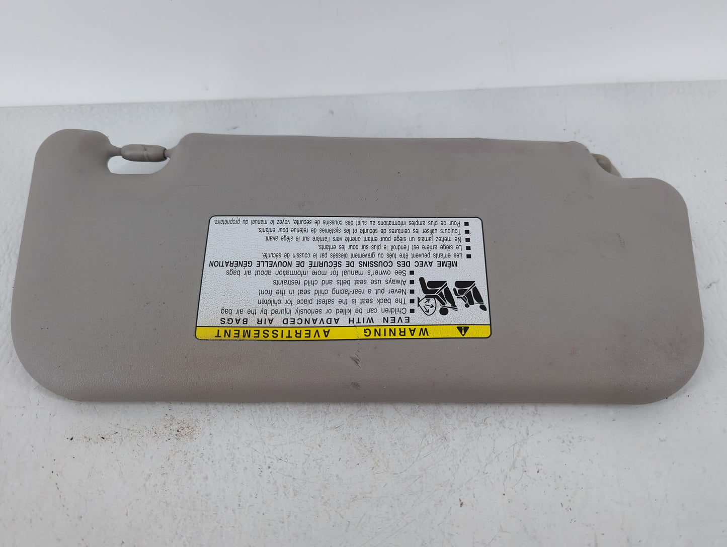 2009-2013 Toyota Corolla Sun Visor Shade Replacement Driver Left Mirror Fits Fits 2009 2010 2011 2012 2013 OEM Used Auto Par
