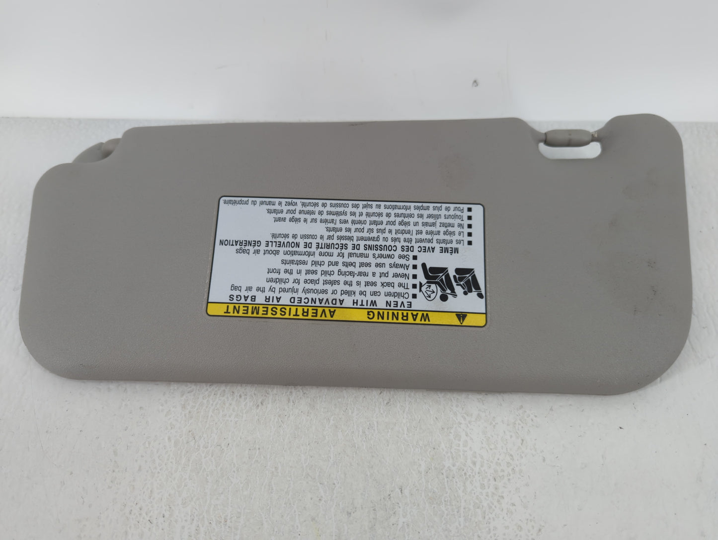 2009-2013 Toyota Corolla Sun Visor Shade Replacement Passenger Right Mirror Fits Fits 2009 2010 2011 2012 2013 OEM Used Auto