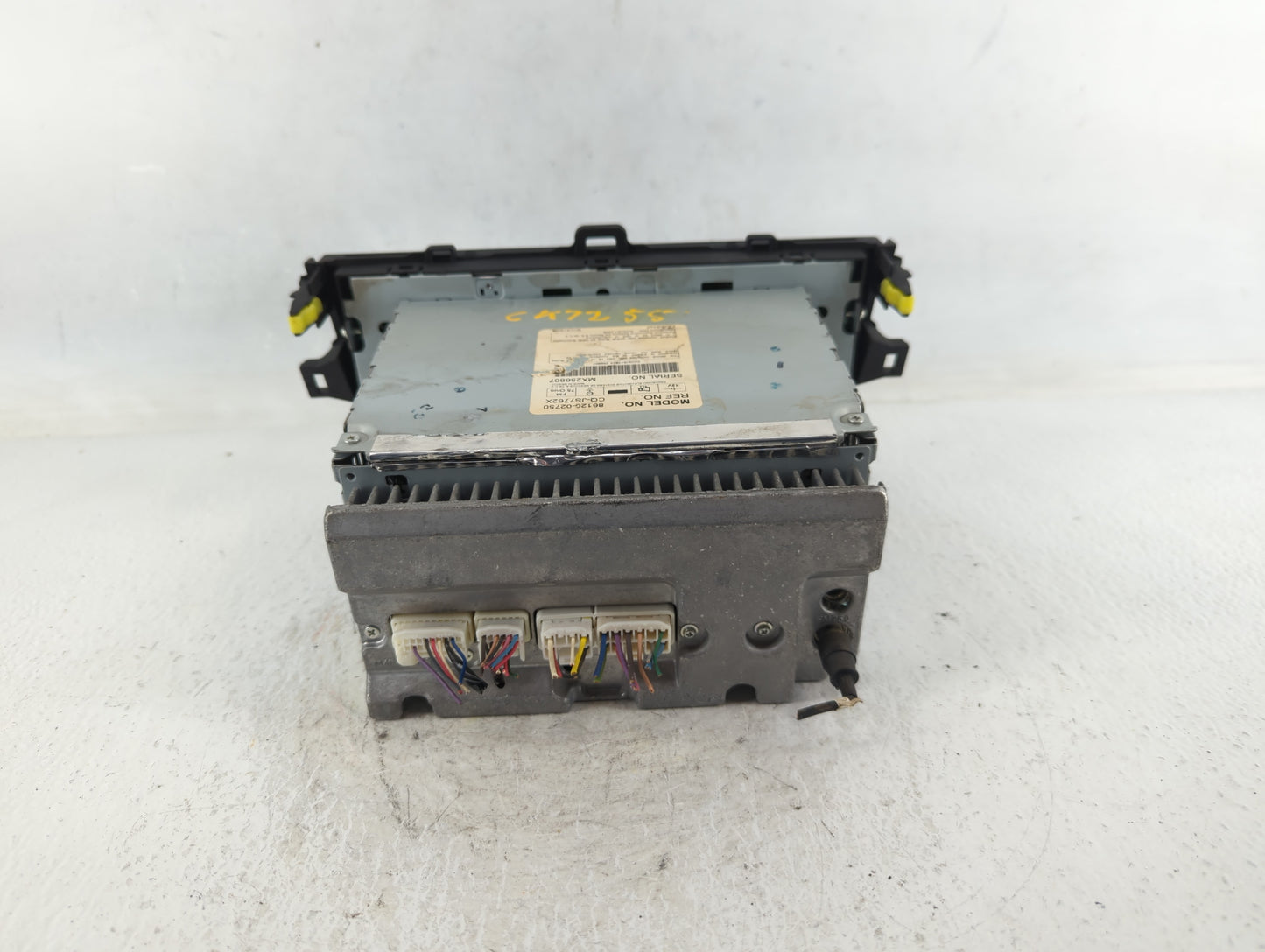 2009 Toyota Corolla Radio AM FM Cd Player Receiver Replacement P/N:CQ-JS7762X 86120-02750 Fits OEM Used Auto Parts - Oemused