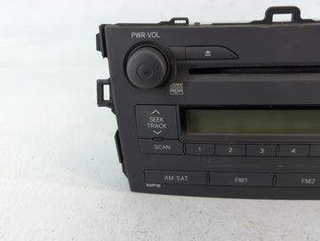 2009 Toyota Corolla Radio AM FM Cd Player Receiver Replacement P/N:86120-12B30 Fits OEM Used Auto Parts