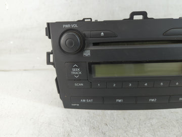 2009 Toyota Corolla Radio AM FM Cd Player Receiver Replacement P/N:86120-02750 Fits OEM Used Auto Parts