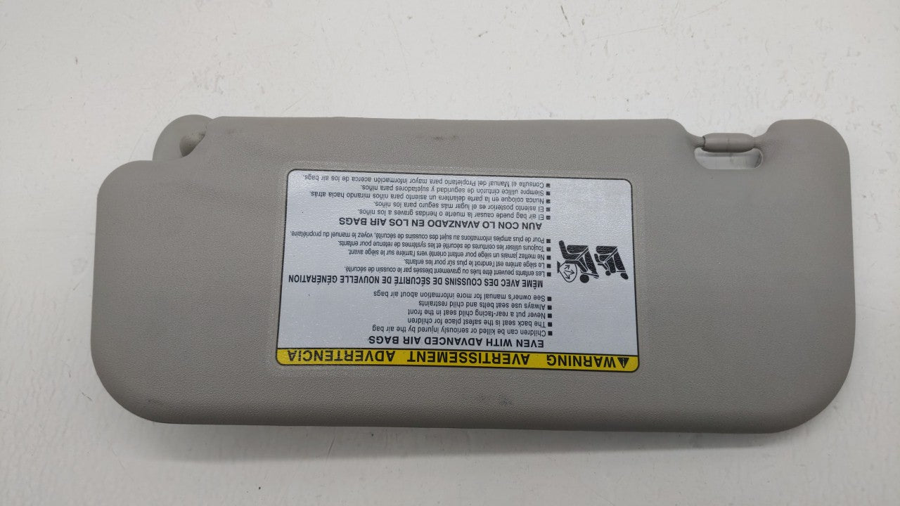 2009-2014 Toyota Matrix Sun Visor Shade Replacement Passenger Right Mirror Fits Fits 2009 2010 2011 2012 2013 2014 OEM Used