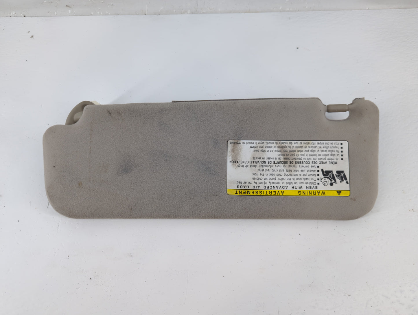 2006-2009 Toyota Prius Sun Visor Shade Replacement Passenger Right Mirror Fits Fits 2006 2007 2008 2009 OEM Used Auto Parts