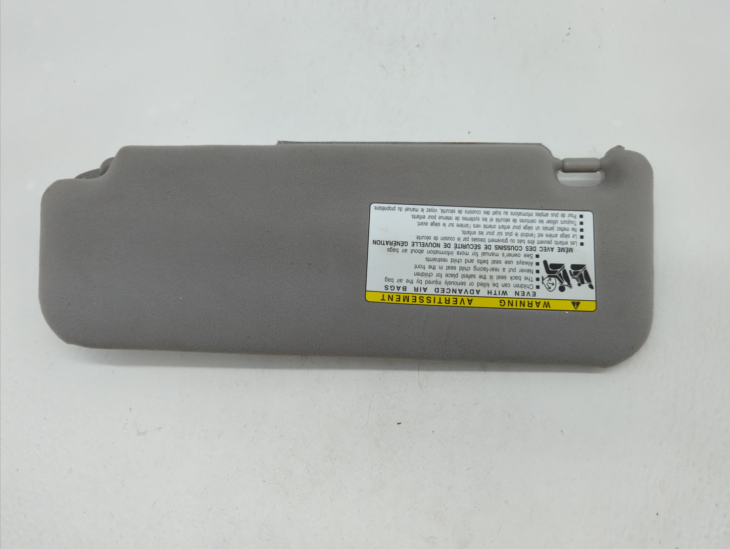 2006-2009 Toyota Prius Sun Visor Shade Replacement Passenger Right Mirror Fits Fits 2006 2007 2008 2009 OEM Used Auto Parts