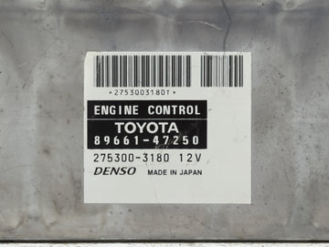 2008-2009 Toyota Prius PCM Engine Control Computer ECU ECM PCU OEM P/N:89661-47250 Fits Fits 2008 2009 OEM Used Auto Parts