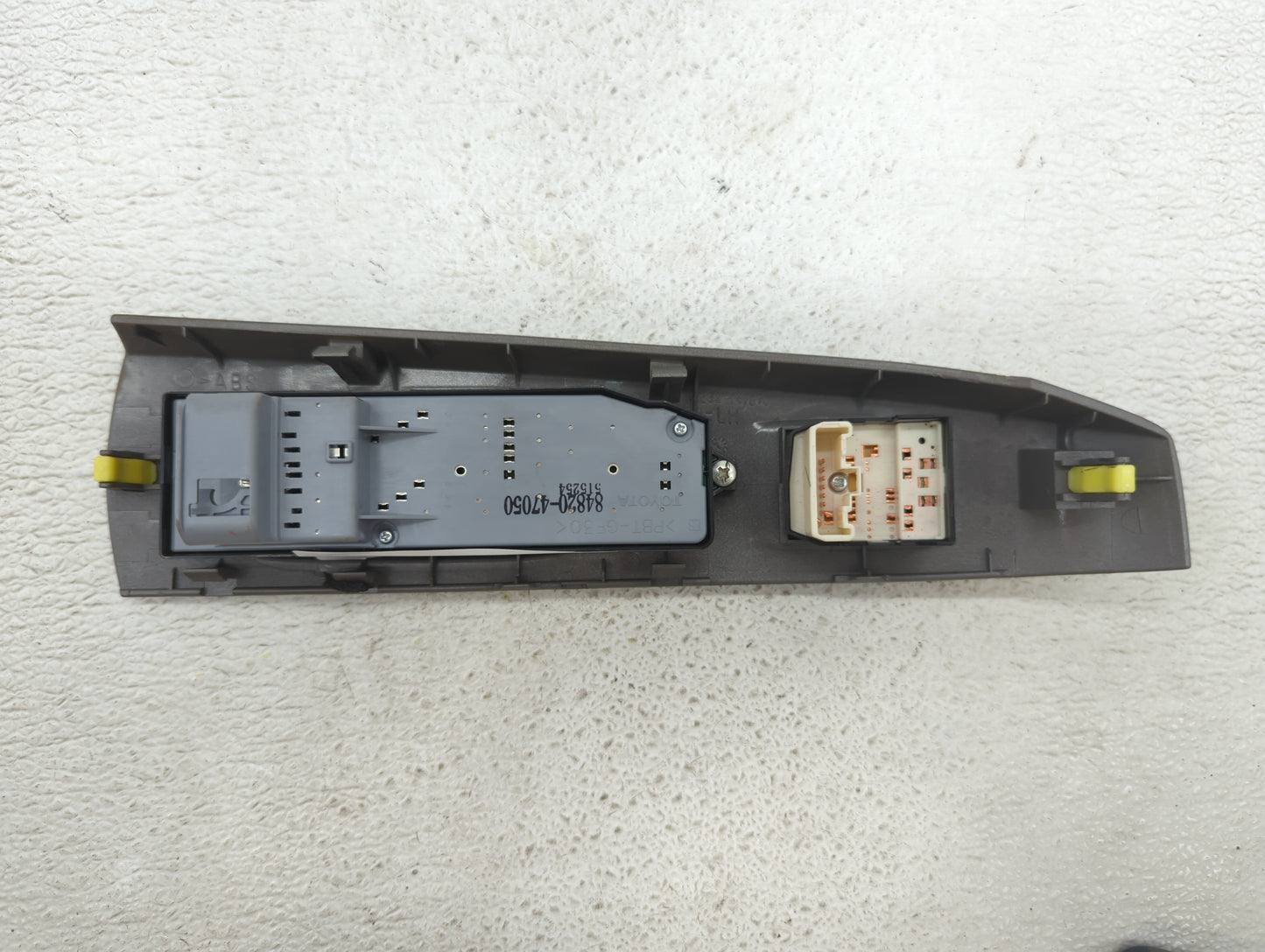 2004-2009 Toyota Prius Master Power Window Switch Replacement Driver Side Left P/N:74231-47090 84820-47021 Fits OEM Used Aut