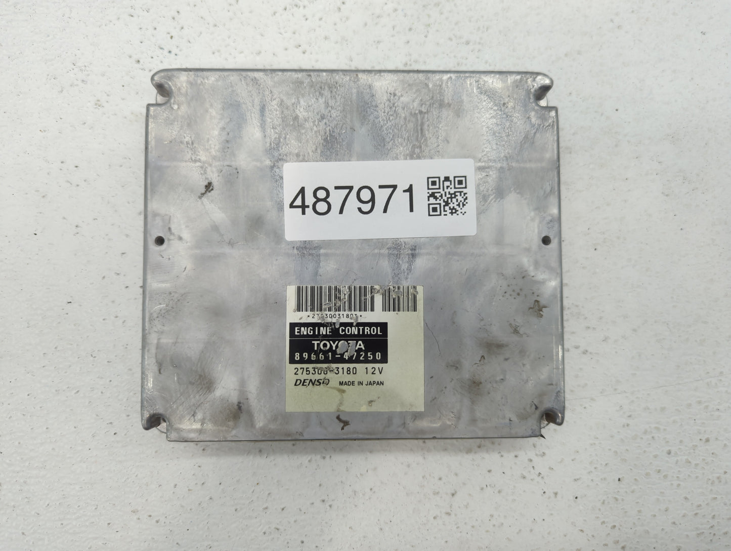 2007-2009 Toyota Prius PCM Engine Control Computer ECU ECM PCU OEM P/N:89661-47250 Fits Fits 2007 2008 2009 OEM Used Auto Pa