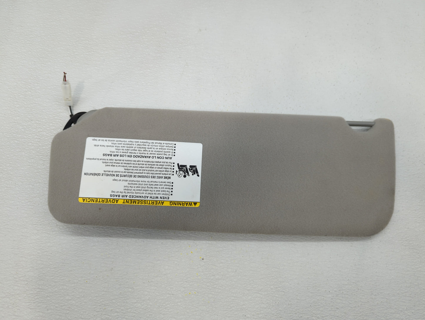 2005-2010 Toyota Sienna Sun Visor Shade Replacement Passenger Right Mirror Fits Fits 2005 2006 2007 2008 2009 2010 OEM Used