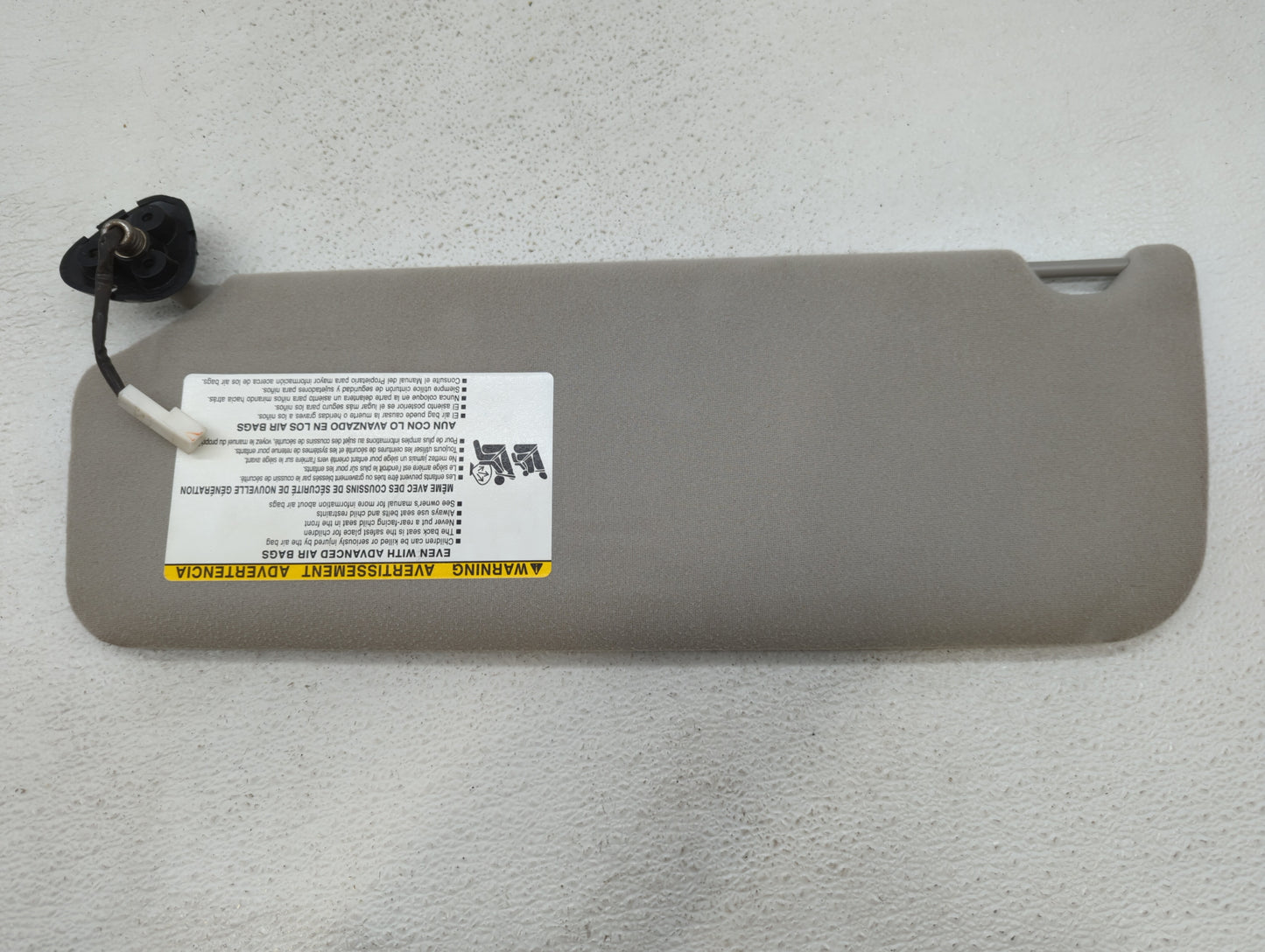 2005-2010 Toyota Sienna Sun Visor Shade Replacement Passenger Right Mirror Fits Fits 2005 2006 2007 2008 2009 2010 OEM Used