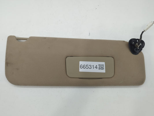 2005-2010 Toyota Sienna Sun Visor Shade Replacement Passenger Right Mirror Fits Fits 2005 2006 2007 2008 2009 2010 OEM Used Auto Parts