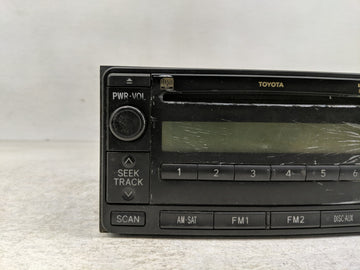 2009-2011 Toyota Yaris Radio AM FM Cd Player Receiver Replacement P/N:86120-52A20 Fits Fits 2009 2010 2011 OEM Used Auto Parts