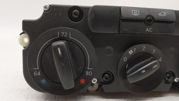2006-2009 Volkswagen Gti Climate Control Module Temperature AC/Heater Replacement P/N:1K1820045B Fits Fits 2006 2007 2008 2009 OEM Used Auto Parts