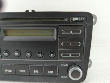 2005-2009 Volkswagen Jetta Radio AM FM Cd Player Receiver Replacement P/N:1K0 035 161 A 1K0 035 180 L Fits OEM Used Auto Parts