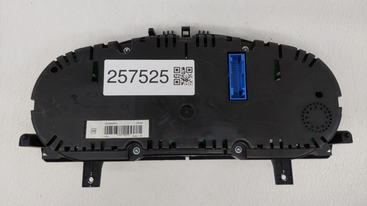 2009 Volkswagen Passat Instrument Cluster Speedometer Gauges P/N:VD1 VW 3C0 920 972 A Fits OEM Used Auto Parts - Oemusedauto