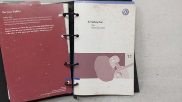 2009 Volkswagen Passat Owners Manual Book Guide OEM Used Auto Parts