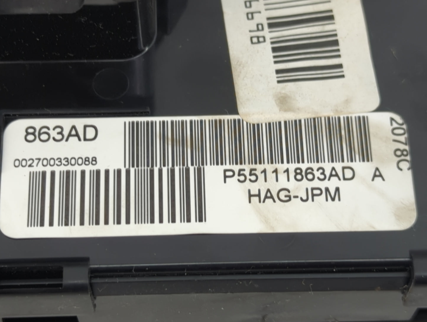 2009-2011 Volkswagen Routan Climate Control Module Temperature AC/Heater Replacement P/N:P55111863AD Fits Fits 2009 2010 201