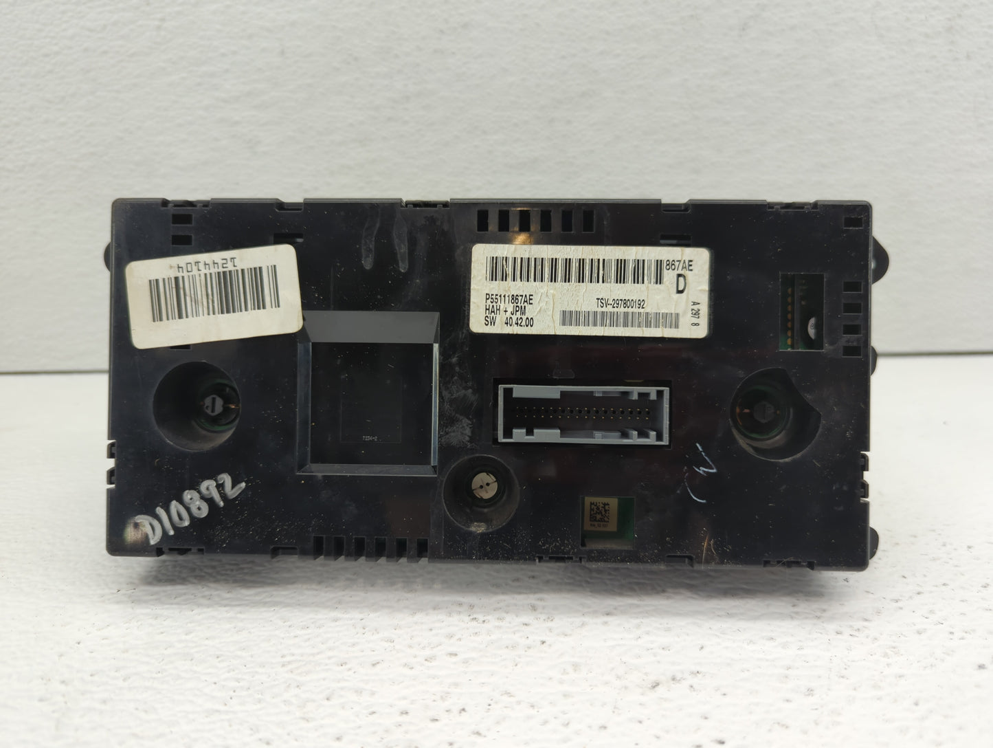2009 Volkswagon Routan Climate Control Module Temperature AC/Heater Replacement P/N:P55111896AB 55111896AB Fits Fits 2010 OE