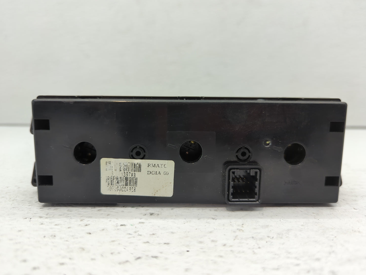 2009 Volkswagon Routan Climate Control Module Temperature AC/Heater Replacement P/N:55111896AC 55111896AB Fits OEM Used Auto