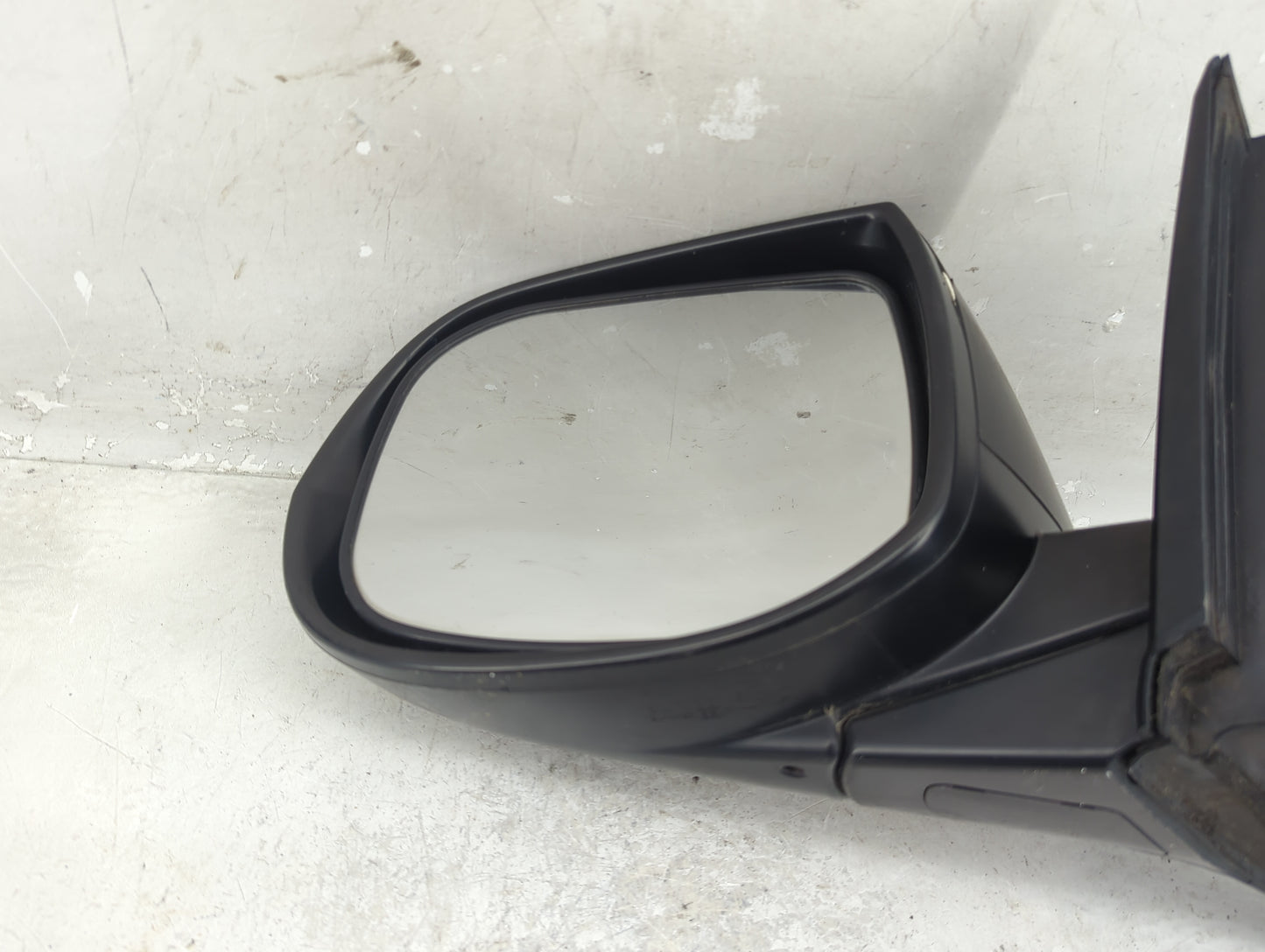 2009-2014 Acura Tsx Driver Left Side View Manual Door Mirror Black - Oemusedautoparts1.com