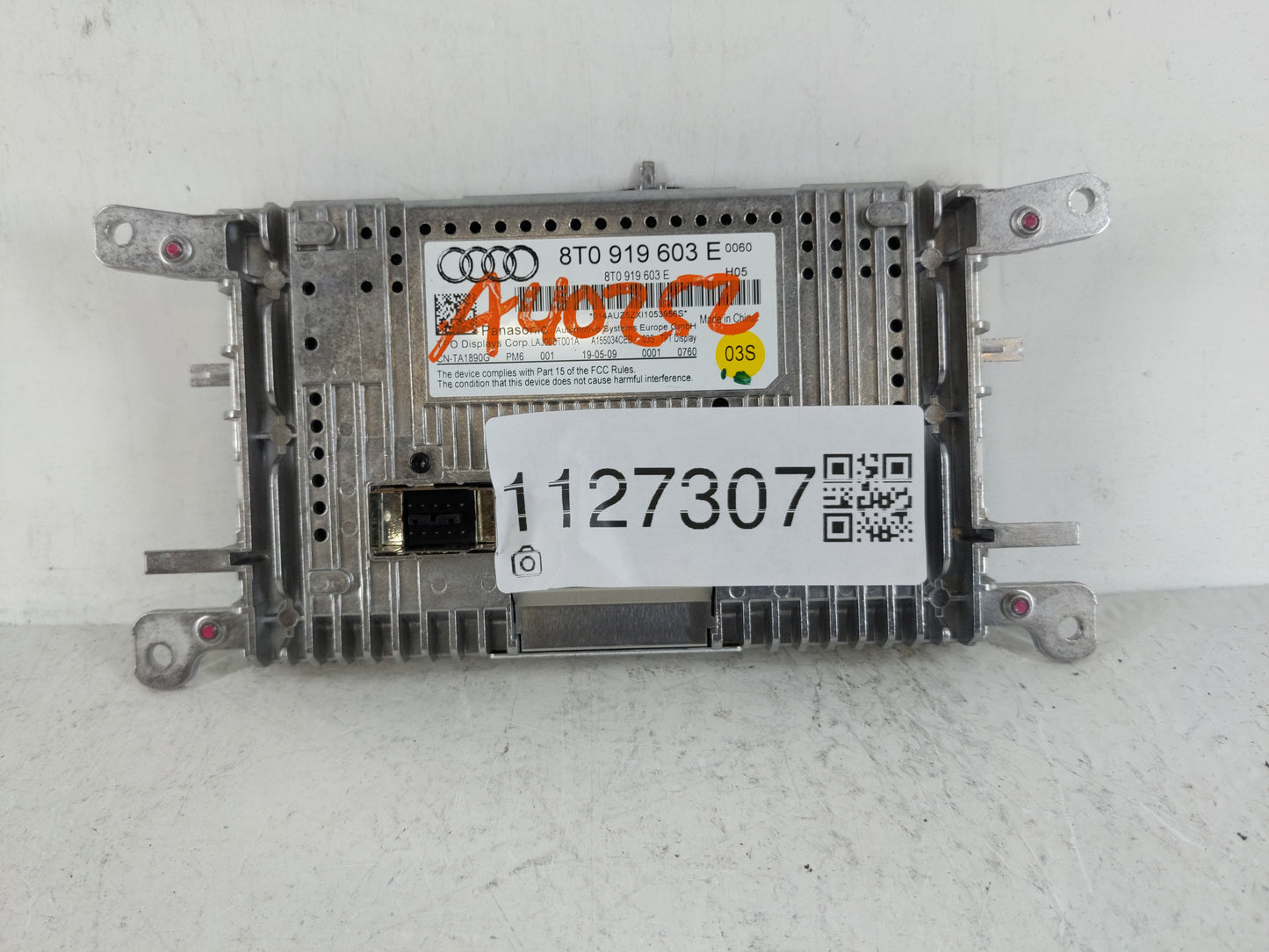 2009-2016 Audi A4 Information Display Screen - Oemusedautoparts1.com