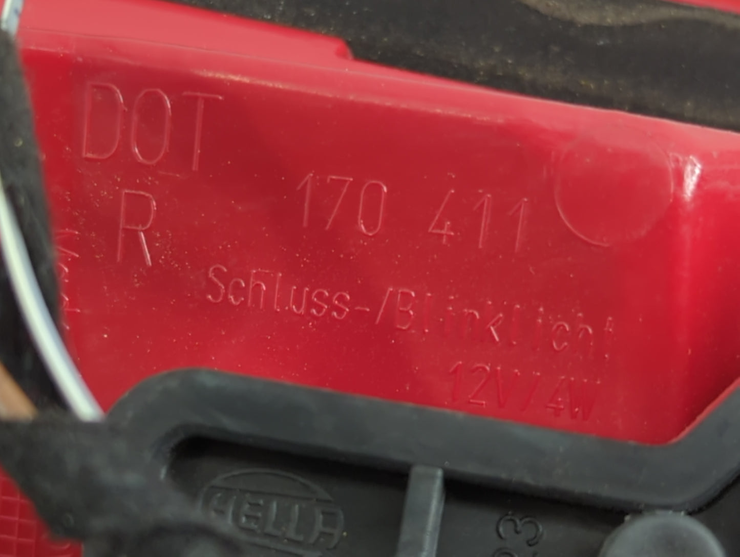 2010-2012 Audi A4 Tail Light Assembly Passenger Right OEM Fits Fits 2010 2011 2012 OEM Used Auto Parts - Oemusedautoparts1.c