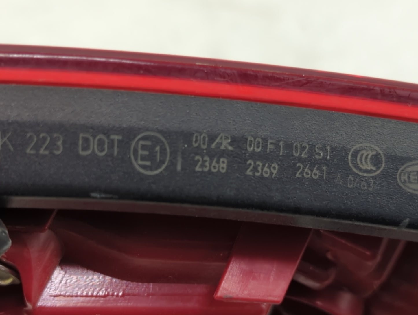 2010-2012 Audi A4 Tail Light Assembly Driver Left OEM Fits Fits 2010 2011 2012 OEM Used Auto Parts - Oemusedautoparts1.com