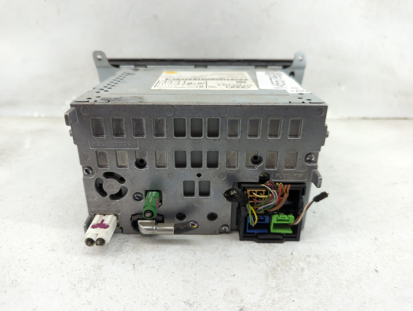 2010-2012 Audi A4 Radio AM FM Cd Player Receiver Replacement P/N:8T1035186R CQ-JA1962G Fits OEM Used Auto Parts - Oemusedaut