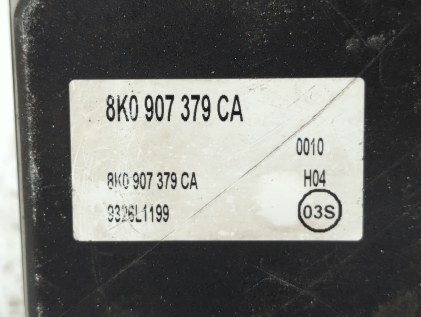 2009-2010 Audi A4 ABS Pump Control Module Replacement P/N:8K0 614 517 DA 8K0 614 517 FK, 8K0 614 517FL Fits Fits 2009 2010 O