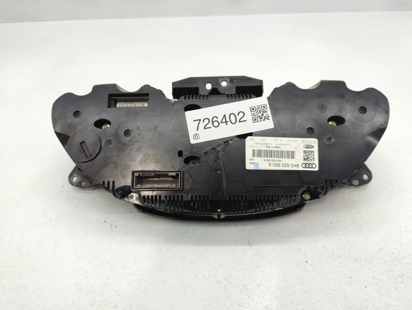 2010-2012 Audi A4 Instrument Cluster Speedometer Gauges P/N:8K0 920 950 E Fits Fits 2010 2011 2012 OEM Used Auto Parts - Oem