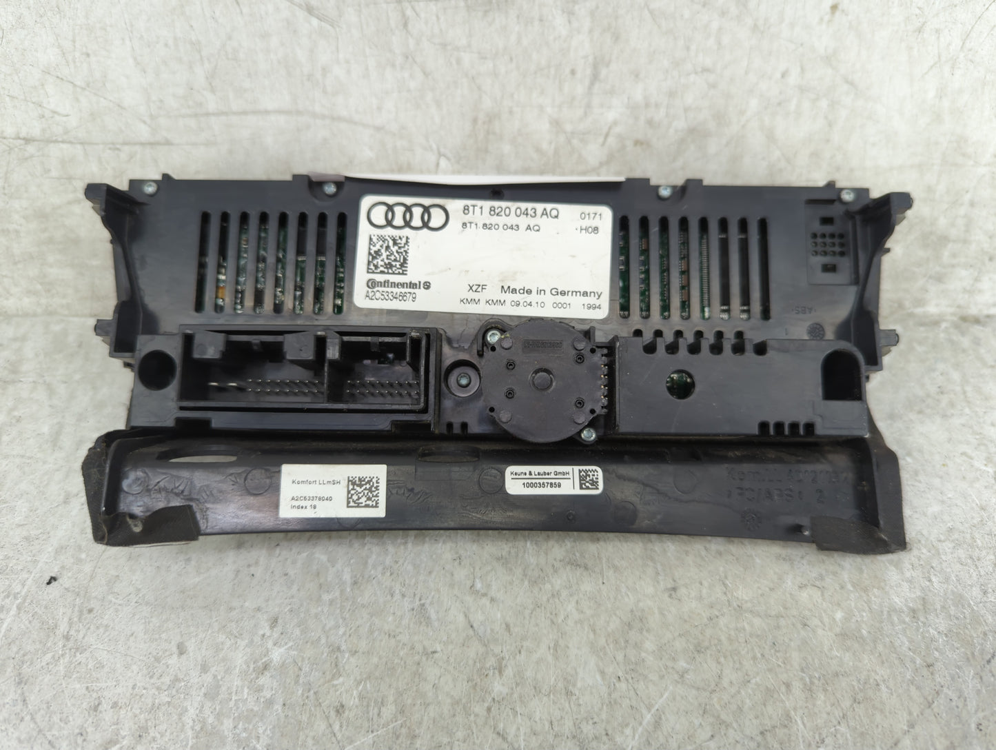 2010-2013 Audi A5 Climate Control Module Temperature AC/Heater Replacement P/N:8T1 820 043 AQ Fits Fits 2009 2010 2011 2012