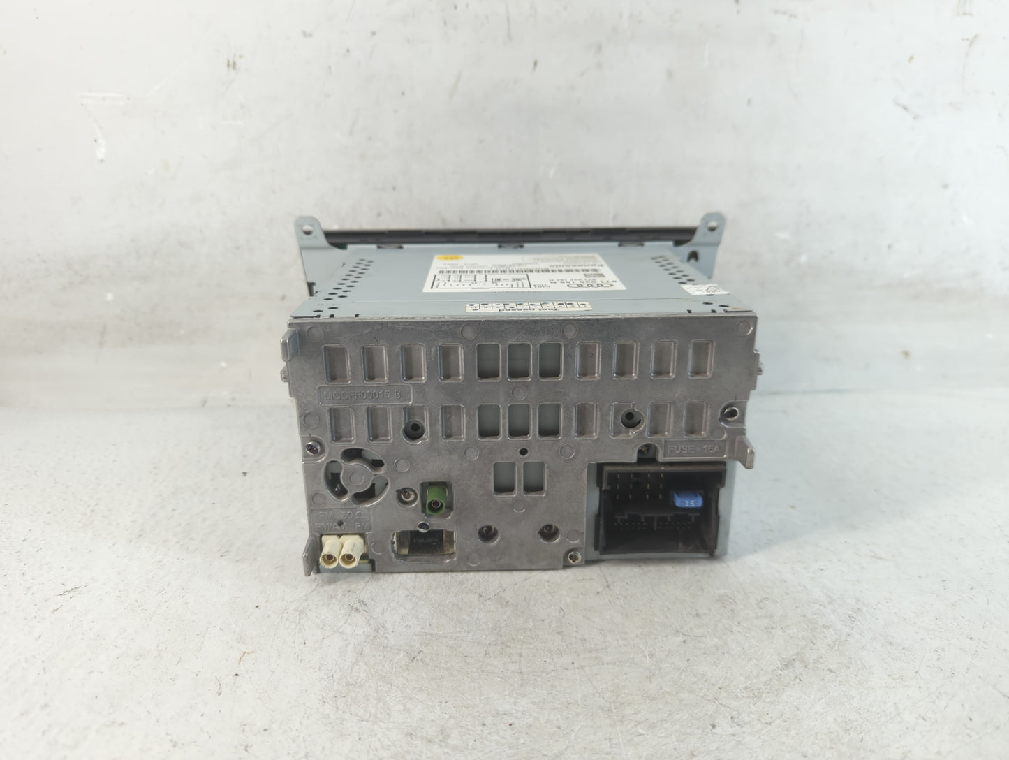 2011-2017 Audi Q5 Radio AM FM Cd Player Receiver Replacement P/N:8T1 035 186 R Fits Fits 2010 2011 2012 2013 2014 2015 2016