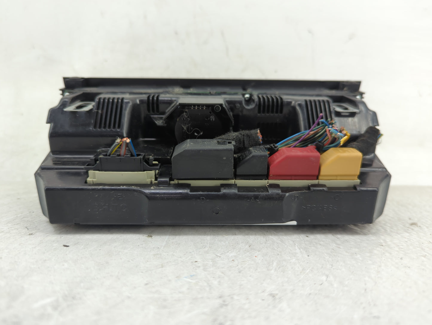 2010-2011 Audi Q7 Climate Control Module Temperature AC/Heater Replacement P/N:4L0 820 043 AB Fits Fits 2010 2011 OEM Used A