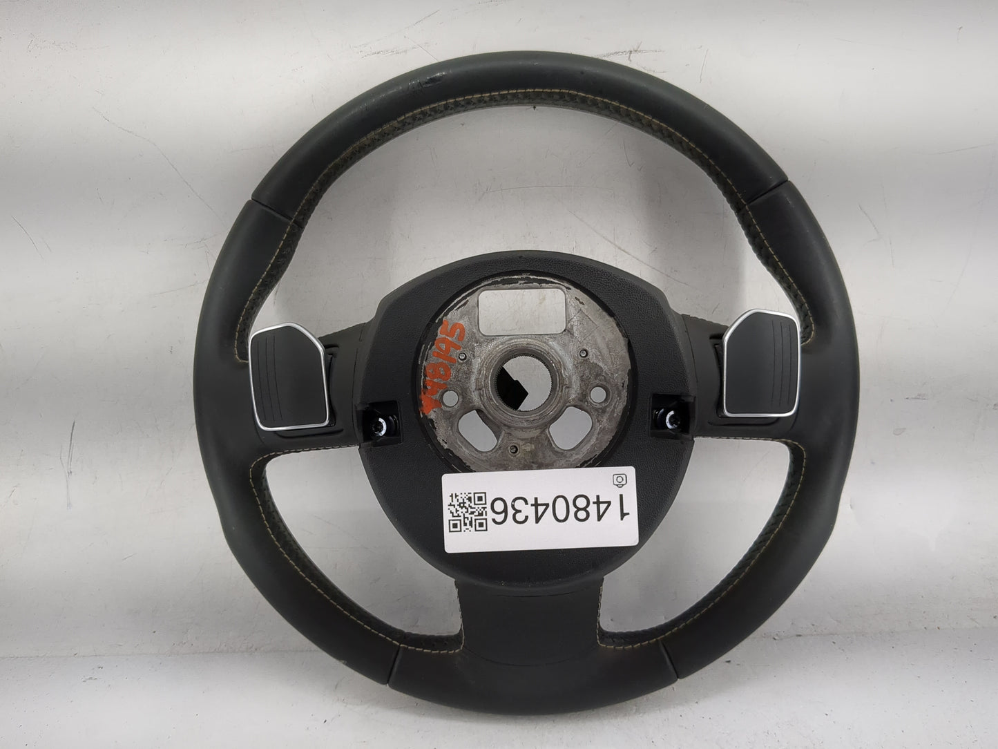 2010 Audi S5 Steering Wheel Oem Black - Oemusedautoparts1.com