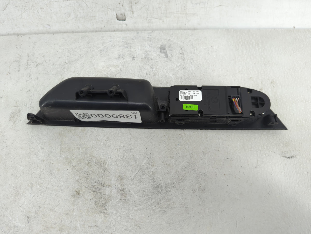2010 Bmw 528i Master Power Window Switch Replacement Driver Side Left P/N:9122111-01 Fits Fits 2004 2005 2006 2007 2008 2009