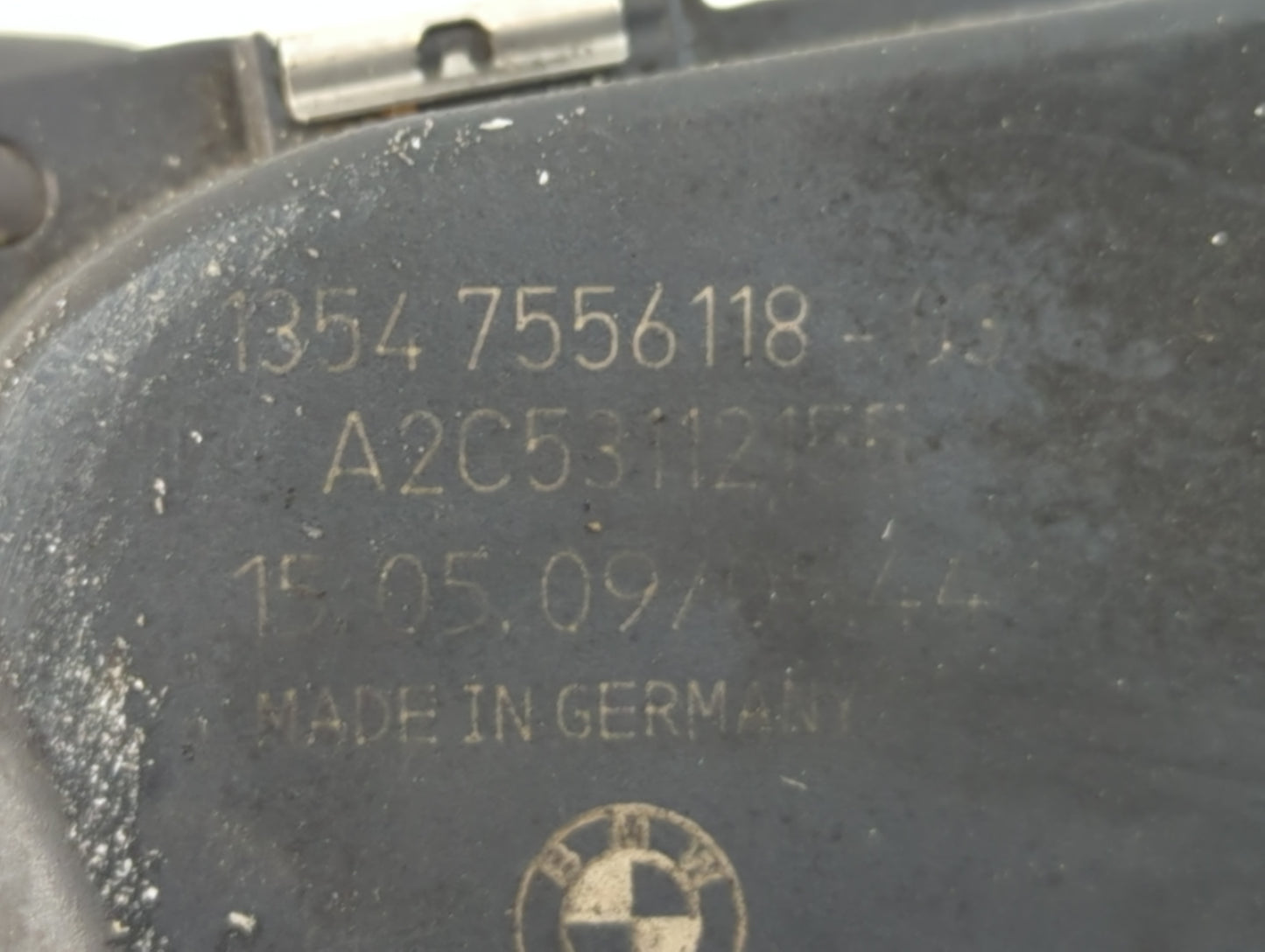 2008-2011 Bmw 528i Throttle Body P/N:A2C53112 1354 7556118 Fits Fits 2007 2008 2009 2010 2011 2012 2013 OEM Used Auto Parts