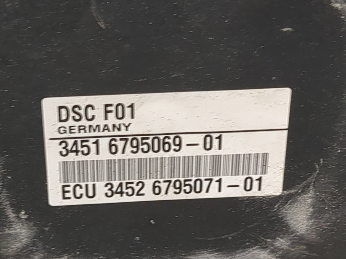 2010 Bmw 750 ABS Pump Control Module Replacement P/N:34516795069-01 34526795071-01 Fits OEM Used Auto Parts - Oemusedautopar