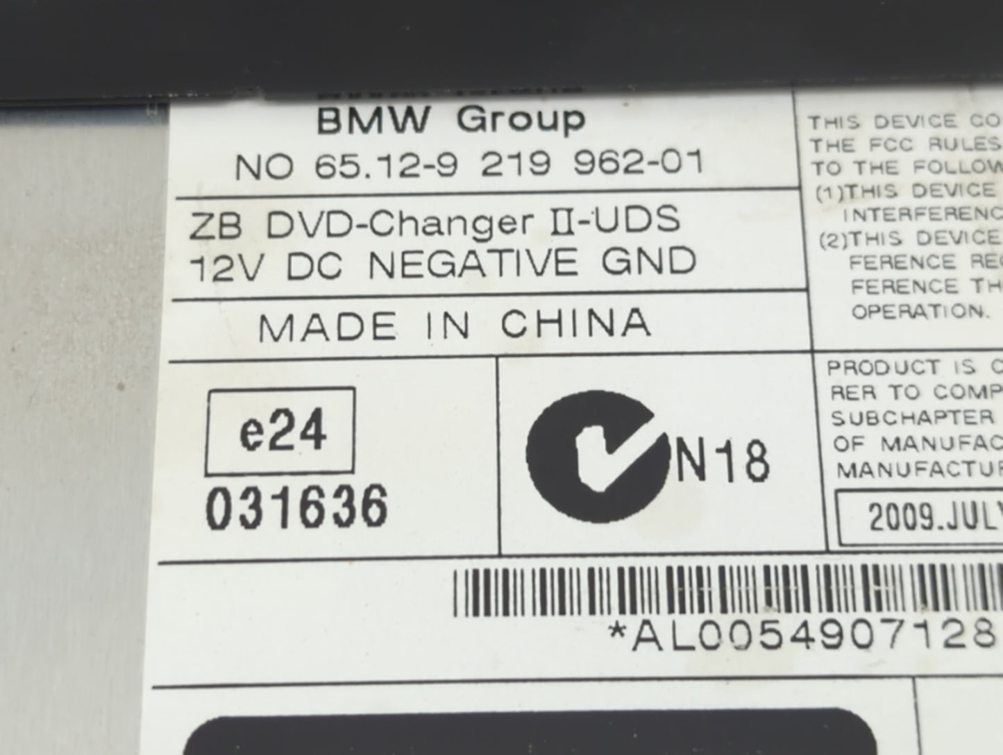 2010-2015 Bmw 750i Information Display Screen - Oemusedautoparts1.com