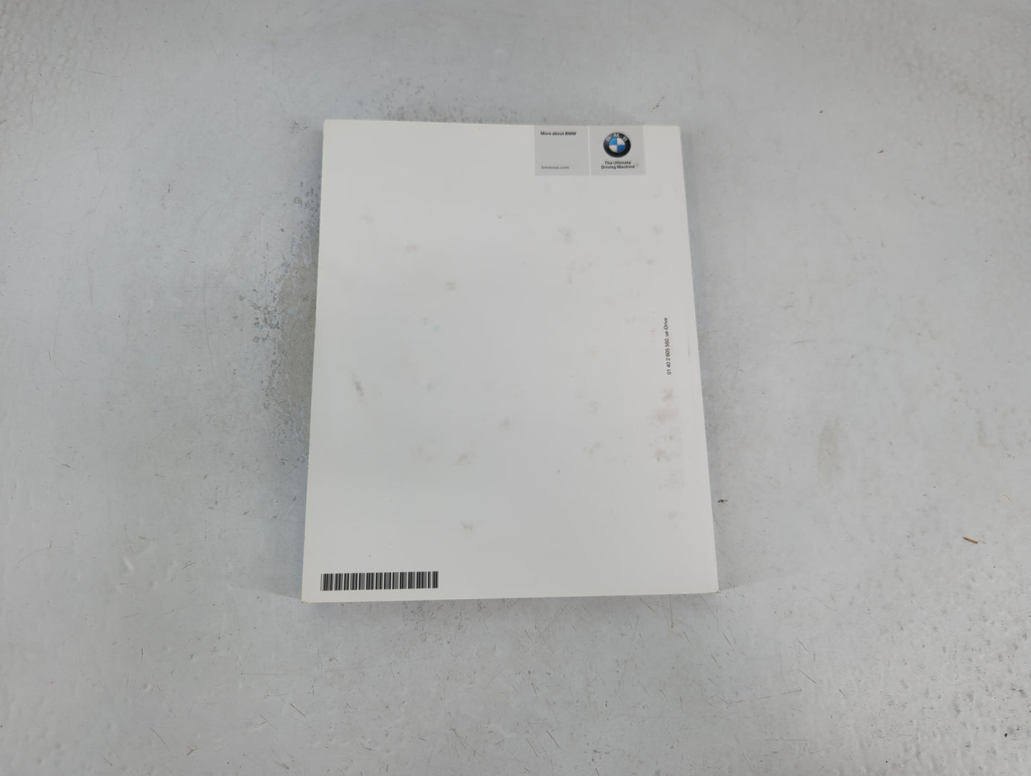 2010 Bmw X3 Owners Manual Book Guide P/N:01 40 2 605 560 OEM Used Auto Parts - Oemusedautoparts1.com