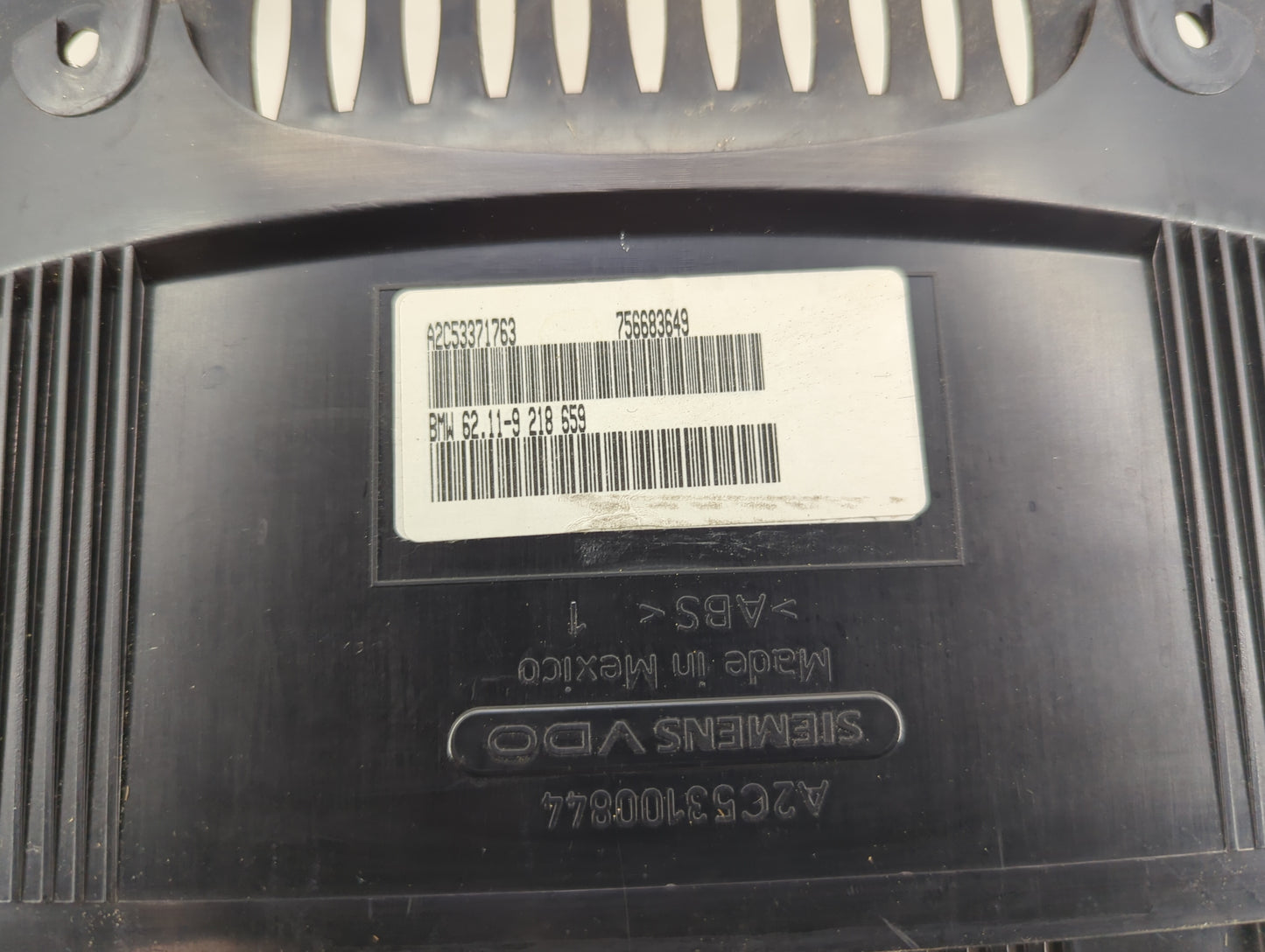 2010 Bmw X6 Instrument Cluster Speedometer Gauges Miles: Fits OEM Used Auto Parts - Oemusedautoparts1.com